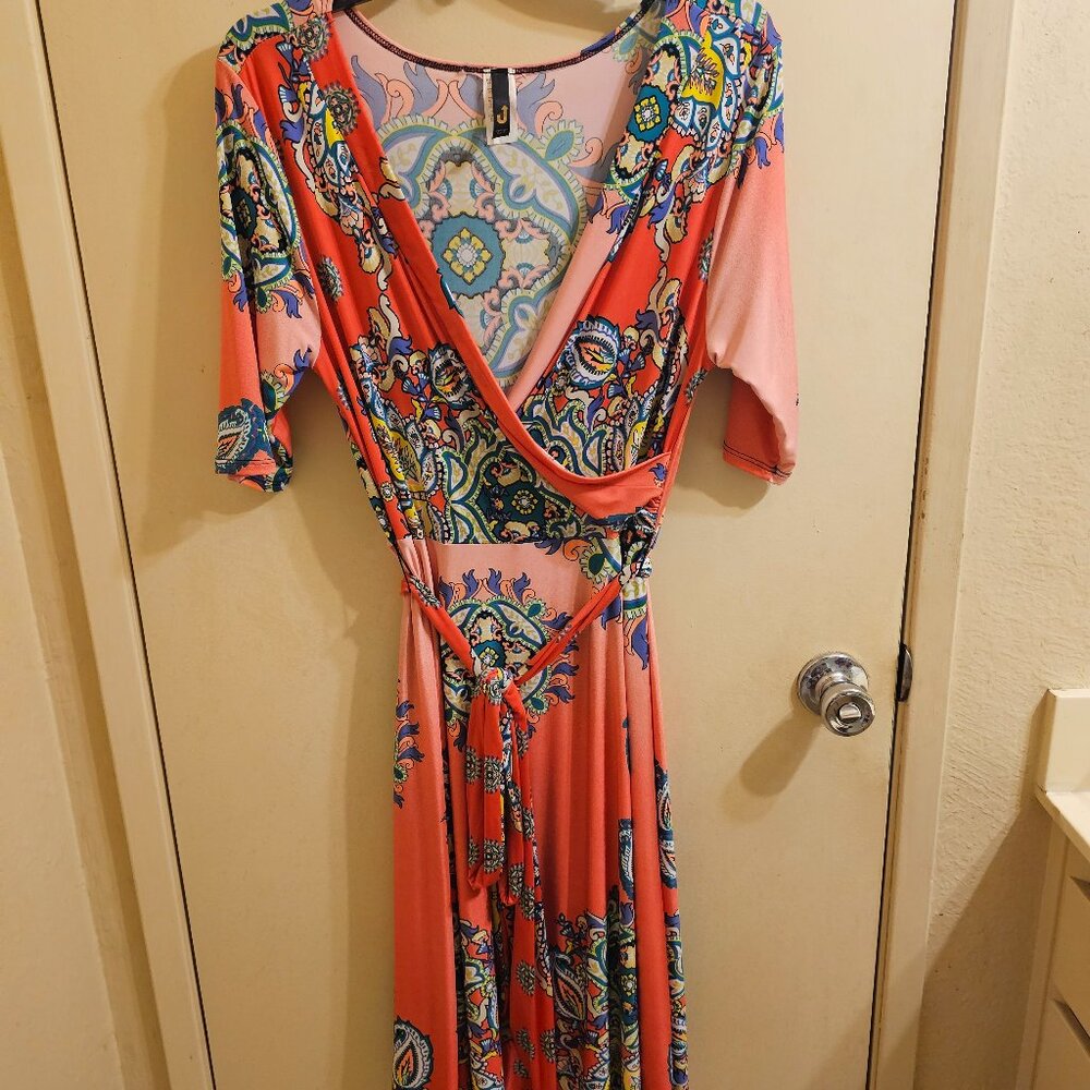 Faux Wrap dress